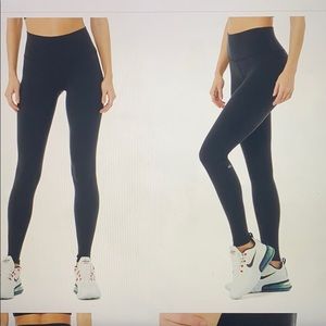 Alo Yoga High Waisted Leggings in Navy